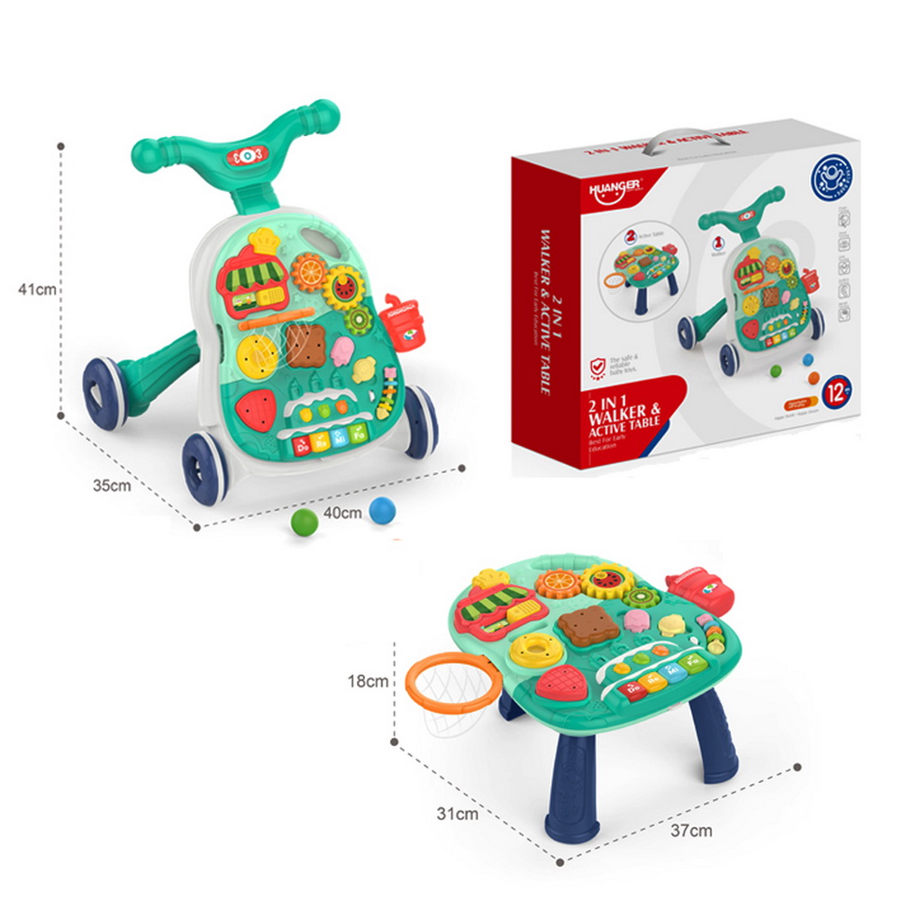 ANDADOR Y MESA DE ACTIVIDADES           