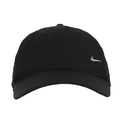 Jockey Nike Dri-Fit Club presenta Black/Metallic Silver