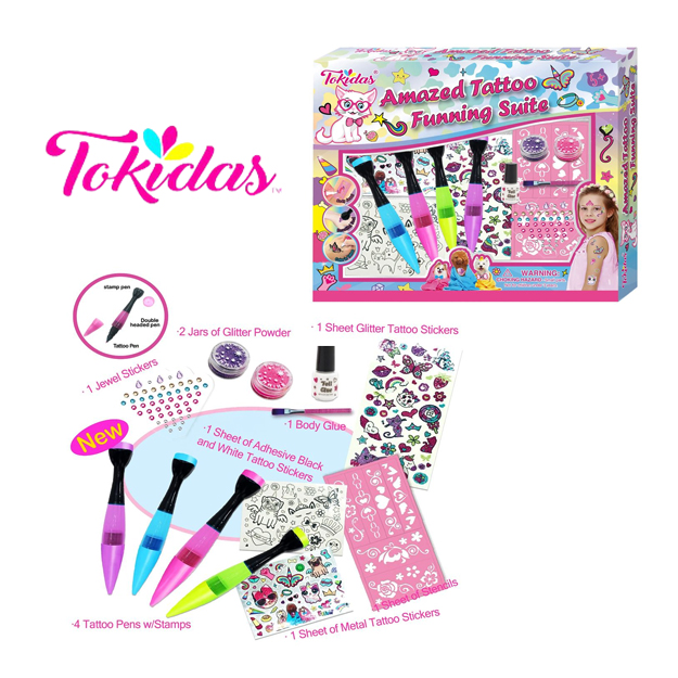 TATTO CON LAPICES Y PLANTILLAS