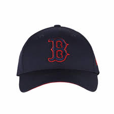 Jockey New Era 9Forty Bosred Azul Marino/Rojo